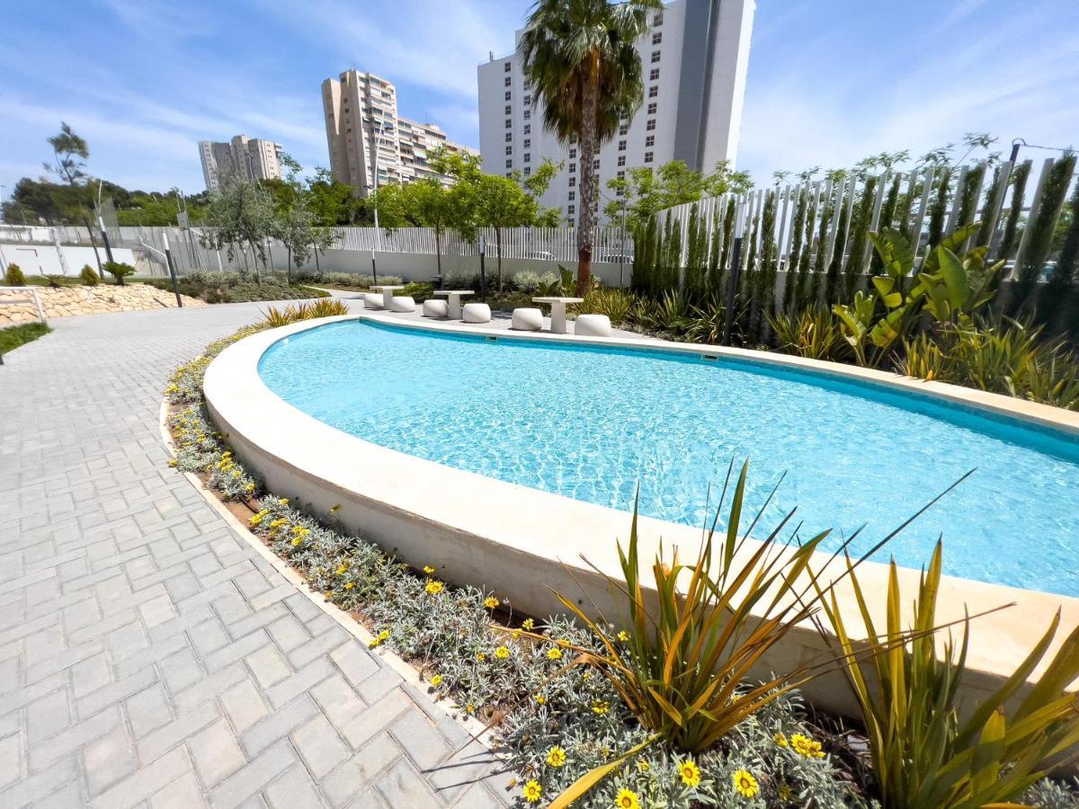 Sunset Waves 3 Benidorm Apartment Bagian luar foto